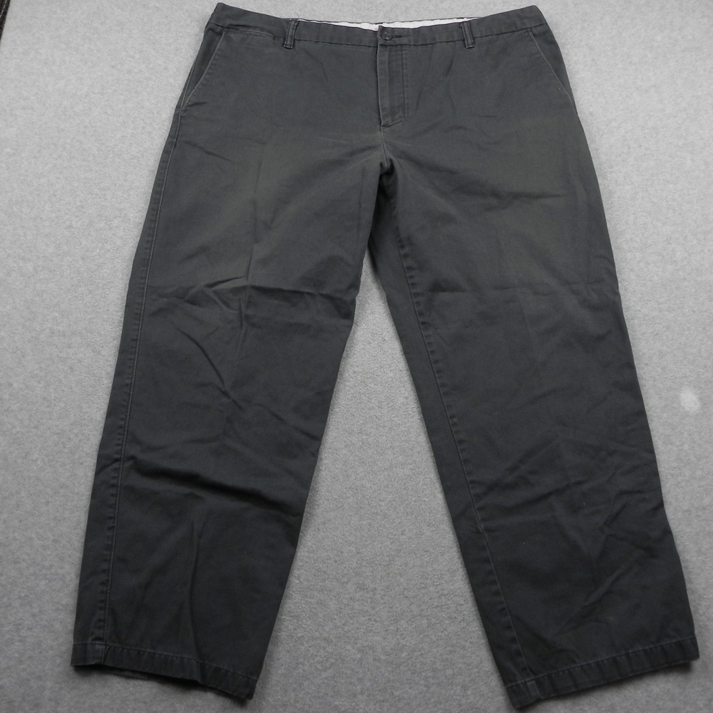 Dockers D3 Classic Fit Chinos Mens‎ 44x30 Charcoal Gray Cotton Twill Pants